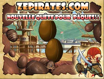 Nouvelle quête de pâques sur zepirates