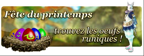 Fête de pâques sur runes of magic
