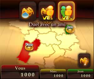 Nouveau jeu de quiz - conquiztador