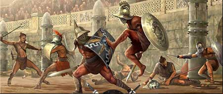 Jeu de gladiateurs gratuit - gladiators