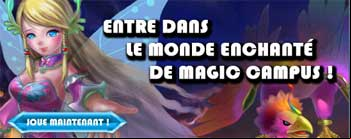 Magic campus - le dernier jeu gamigo
