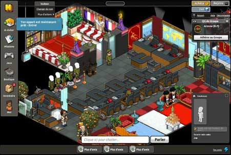 Nouveau jeu de tchat - habbo hotel