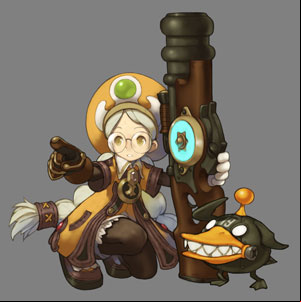 Lacadémicienne arrive sur dragon nest