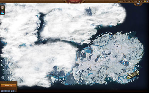 map futur arctique