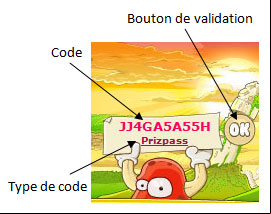 Code gagné
