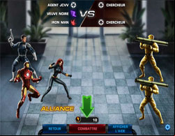 copie d'écran de Avengers Alliance