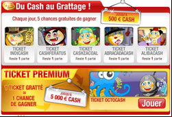 copie d'écran de Cashpot