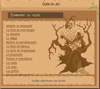 copie d'écran de Dragontopia