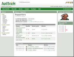 copie d'écran de Hattrick