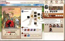 copie d'écran de Heroes Kingdoms
