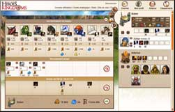 copie d'écran de Heroes Kingdoms
