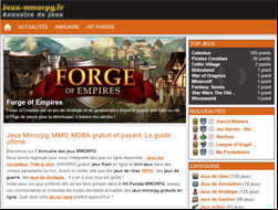copie d'écran de Jeux-mmorpg-fr