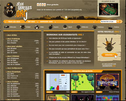 copie d'écran de JeuxGratuits.org