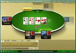 copie d'écran de Party Poker
