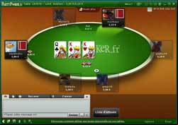 copie d'écran de Party Poker