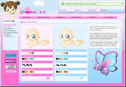 copie d'écran de WBabies